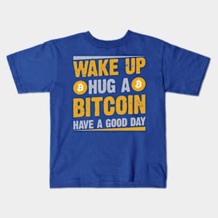 Hug a Bitcoin Kids T-Shirt